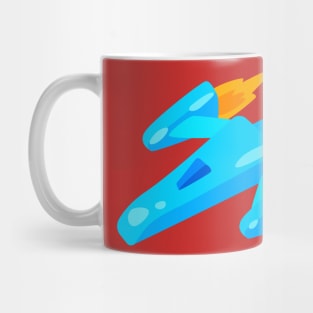 Glaxy Spaceship Mug